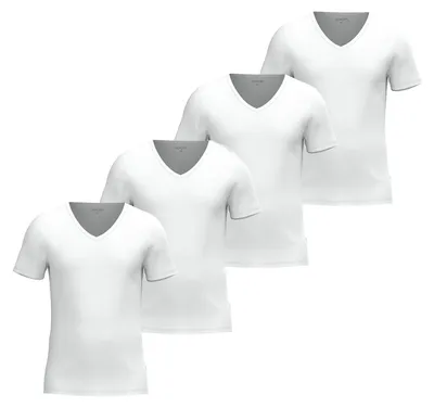 Produktbild von JOOP! Herren Unterziehshirt 4-Pack Everyday - weiß - Größe L