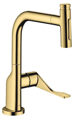 Immagine prodotto di hansgrohe AXOR Citterio Mitigeur monocommandé pour cuisine Select 230, 2 jets avec douchette extractible et sBox, 39862990, 39862990