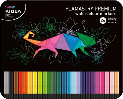 Produktbild von PREMIUM Metallschachtelmarker 24 Farben Kidea