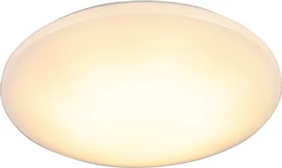 Obrázek produktu pro Trio Leuchten - Moderní stropní svítidlo I Stropní svítidlo I Lampa I Svítidlo bílé včetně LED 15W IP44 - Tiho I Obývací pokoj I Ložnice - Plastové kulaté - I (nevyměnitelné) LED