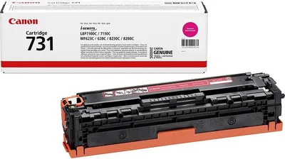 Immagine prodotto di Canon Toner 731M - Magenta - Kapazität: 1.500 Seiten (6270B002)