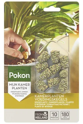 Imagen del producto de Fertilizantes en forma de conos para plantas de interior de la marca Ferrarium Pokon
