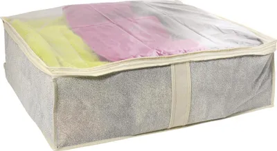 Produktbild von MSV® Unterbett Aufbewahrung Unterbettkommode Unterbett Kommode atmungsaktiv 65 x 55 x 20 cm