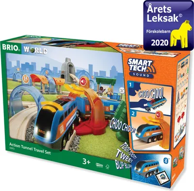 Obrázek produktu pro BRIO 33972 Smart Tech Sound Cestovní set s tunely