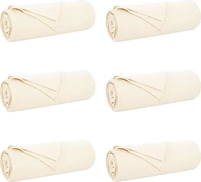 Produktbild von vidaXL Wohndecken 6 stk. Creme 280 x 210 cm 4.85 kg Fleece