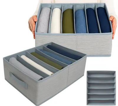 Obrázek produktu pro Lacarte Organizér 6komorový do zásuvky na oblečení