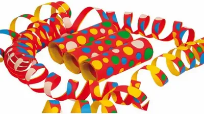 Produktbild von Amscan 6363, Partyluftschlangen, Papier, 56 Stück(e)