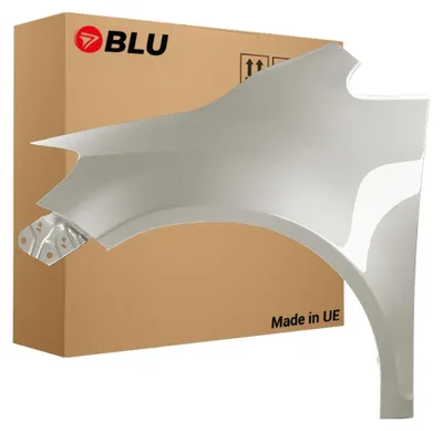 Obrázek produktu pro BLU Blatník náhrada pro VW Volkswagen Golf V Plus / Golf 5 Plus / Golf V+ LR7L Levý Stříbrný SilberLeaf | 2005-2009 | Přední | Lakovaný | Připravený k montáži