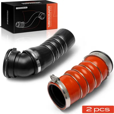 Obrázek produktu pro Frankberg 2x hadice plnicího vzduchu hadice sání turba pro X5 E70 X6 E71 E72 xDrive30d rok od 2008 diesel
