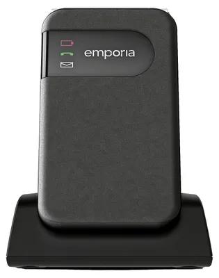 Produktbild von Emporia SIMPLICITYglam.4G, Klapphandy, Single SIM, 7,11 cm (2.8"), Bluetooth, 1300 mAh, Schwarz