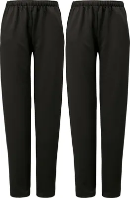 Produktbild von Erwin Müller Damen-Freizeithose, lang 2er-Pack schwarz 20