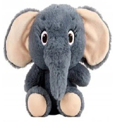 Produktbild von Elefun Plüschtier Elefant 20 cm Grau Kuscheltier