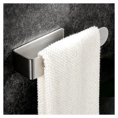 Produktbild von Handtuchhalter aus Edelstahl ohne Bohren, selbstklebend für das Badezimmer