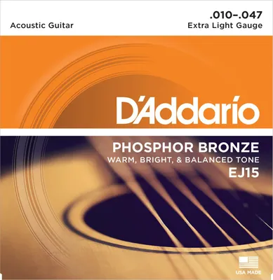 Zdjęcie produktu dla D'Addario EJ15 Struny do gitary akustycznej