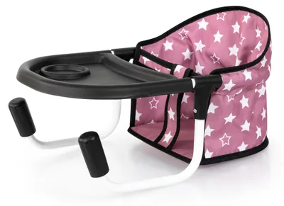 Image de Siège de table pour poupées rose - Bayer Design
