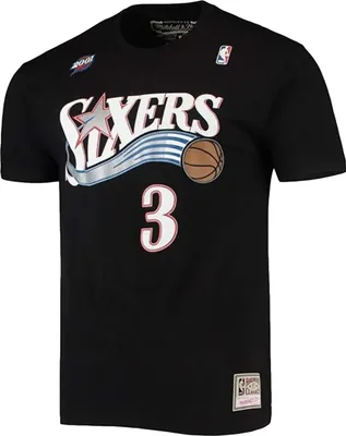 Immagine prodotto di T-shirt Mitchell & Ness BMTRINTL1074-P76AIBLCK da Uomo