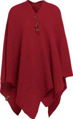 Produktbild von Knit Factory Jazz Poncho Cape - Bordeaux - One Size