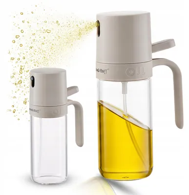 Zdjęcie produktu dla Spryskiwacz do oleju oliwy octu 250 ml rozpylacz dozownik w sprayu szklany
