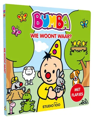 Immagine prodotto di Libro di cartone Bumba con alette - Chi vive dove?