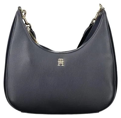 Produktbild von Tommy Hilfiger Hobo marine TH-Plakette Zip genarbt