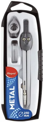 Image de Maped 197512, 130 mm, noir, argent