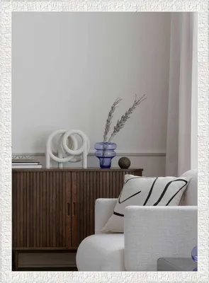 Zdjęcie produktu dla nielsen HOME Florentina lustro ścienne, białe, tworzywo sztuczne, ok. 50x70 cm