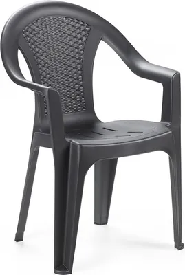Produktbild von Gartenstuhl Bistrostuhl Stapelstuhl in Rattan-Optik