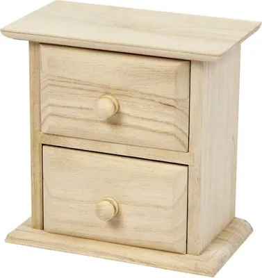 Obrázok produktu pre Creativ Company 57573, Úložná truhlica, Drevo, Obdĺžnikový, Drevo, Jednofarebné, 130 mm