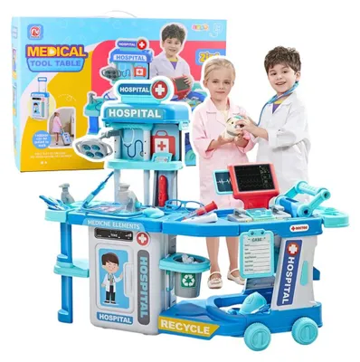 Produktbild von Arztkoffer-Set mit 2-in-1-Lichtern, Sounds und Zubehör