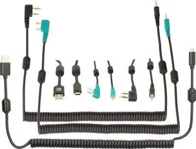 Produktbild von Minadax DIGIRIG Mobile Digital Kabel SET | Kompatibel mit Baofeng Kennwood Wouxun und andere HTs