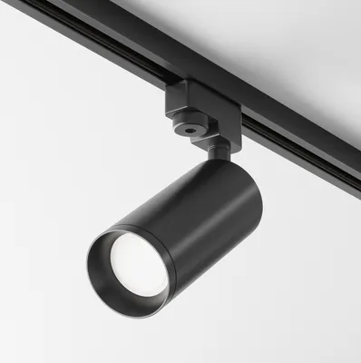 Produktbild von Maytoni Strahler für einphasiges Stromschienensystem UNITY Focus 1x GU10 excl. Schwarz aus Aluminum 10W für Küche, Schlafzimmer, Wohnzimmer, Esszimmer, Lobby