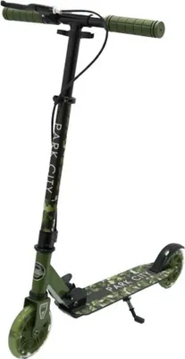 Produktbild von Krf Park City 125 W/wheels Lights&brake Kinderroller Grün  Grün One Size