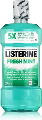 Produktbild von Listerine Fresh Mint 500ml - Für die tägliche Mundspülung (1er Pack )