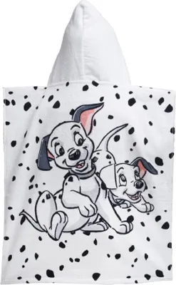 Produktbild von Disney 101 Dalmatiner Badeponcho für Kinder Hochwertiger Frottee aus 100 % Baumwolle