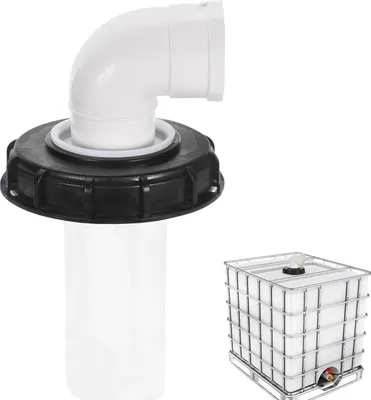 Image de IBC Filtre couvercle 90° Nylon Filtre à eau 163mm Couvercle de réservoir GEDEGOOK