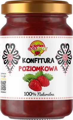 Zdjęcie produktu dla Konfitura poziomkowa 140g
