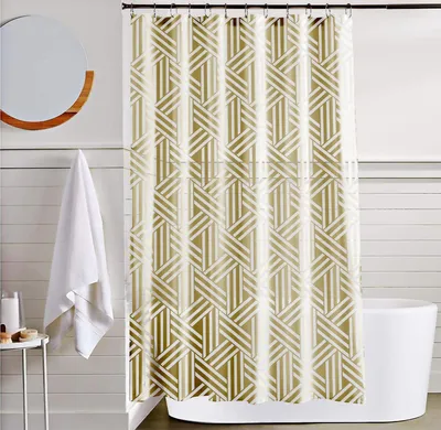 Produktbild von Peva Gold Duschvorhang Rechts 1 180X200