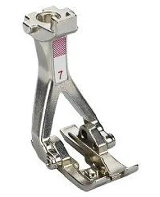 Markierfuß Nr. 7 für Nähmaschinen, silber, 1 Stück