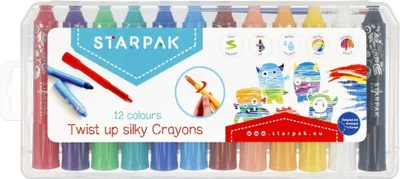 Immagine prodotto di Pastele olejne wykręcane 12 kolorów STARPAK