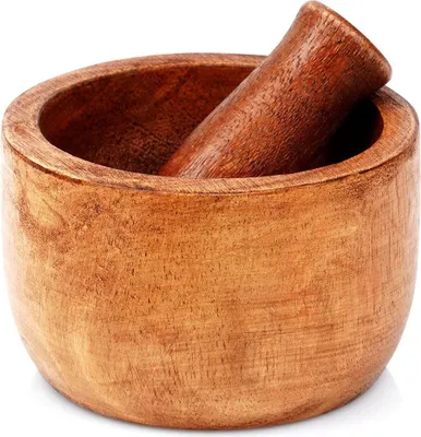 Immagine prodotto di Mortaio per spezie in legno