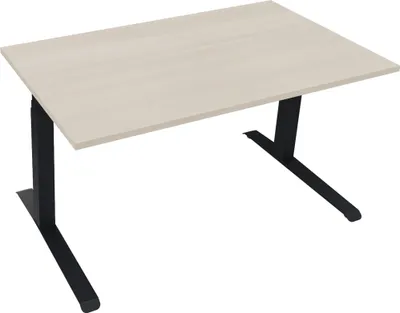 Produktbild von Sitz-/Stehtisch Kufe Doppels. Quad. B1400xT800xH645-1275 an/Akazie