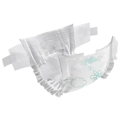Produktbild von Pillo Windeln 198 Stk. Größe 1 (2-5 kg)
