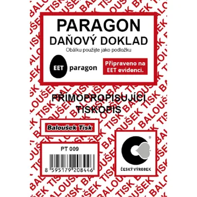 Produktbild von PT009 - Paragon - Steuerbeleg A7