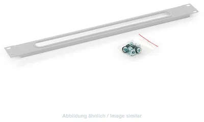 Produktbild von Triton RAC-ZP-X03-A1 19" Durchführungsplatte ohne Bürste 1HE, grau