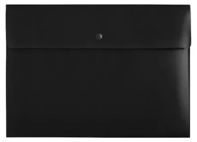 Image de Chemise à enveloppes A4 PP noir