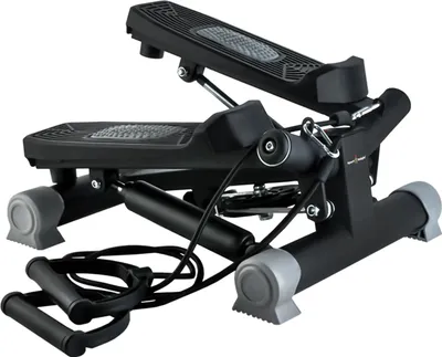 Produktbild von Aerobic Stepper mit Trainingsbändern - LCD-Monitor, gelenkschonend, Trainingsüberwachung, Tempoanzeige
