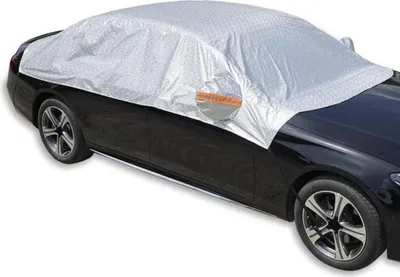 Produktbild von Wasserdichte Auto Abdeckung Halbgarage Universal 470cm UV-beständig 3L