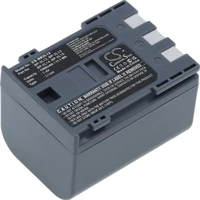 Produktbild von TECHTEK Akku Kompatibel mit [Canon] DC310, DC320, DC330, FV500, FVM100, FVM20, FVM200, FVM30, HG10, HV20, IXY DVM3, MD100, MD110, MD111, MD120, MD130
