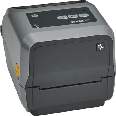 Produktbild von Zebra ZD621t TT Etikettendrucker 300dpi Cutter USB RS232 BT Ethernet grau