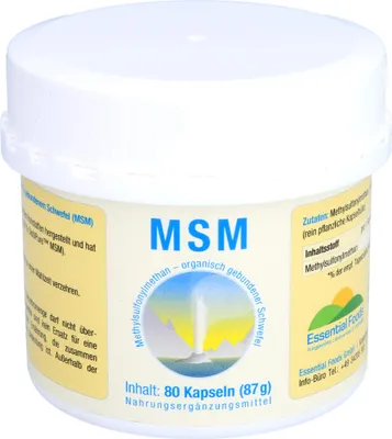 Produktbild von MSM (1000mg), 80 St KAP